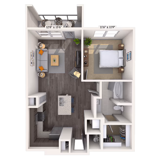 Unit 2432 2432 floor plan